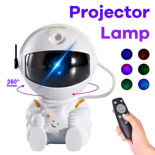 Astronaut nightlight and projector